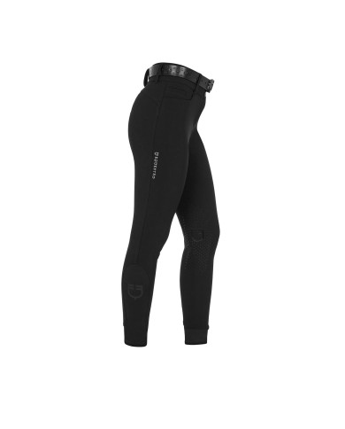 WOMEN S HIGH WAIST STONES LOGO KNEE GRIP BREECHES