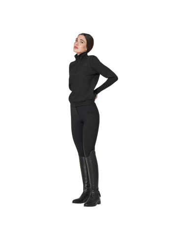 WOMEN S HIGH WAIST STONES LOGO KNEE GRIP BREECHES