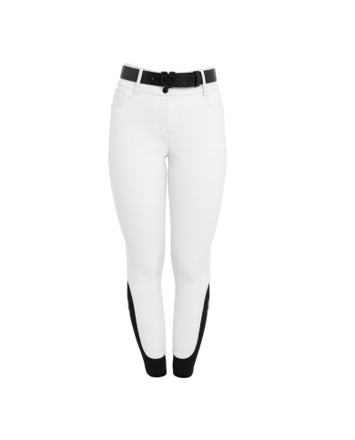 WOMEN S HIGH WAIST STONES LOGO KNEE GRIP BREECHES