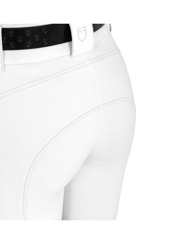 WOMEN S HIGH WAIST STONES LOGO KNEE GRIP BREECHES