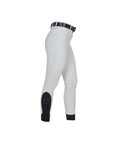 WOMEN S HIGH WAIST STONES LOGO KNEE GRIP BREECHES