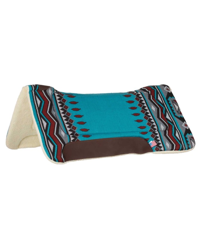 WYOMING WESTERN SADDLE PAD ECO WOOL PADDING