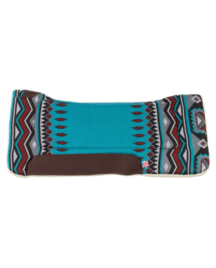 WYOMING WESTERN SADDLE PAD ECO WOOL PADDING