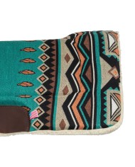 WYOMING WESTERN SADDLE PAD ECO WOOL PADDING