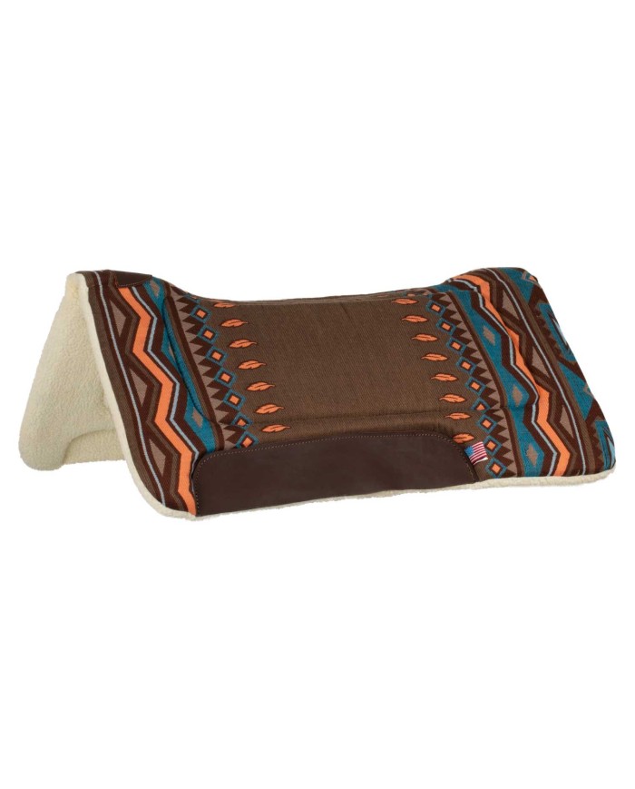 WYOMING WESTERN SADDLE PAD ECO WOOL PADDING