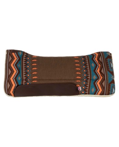 WYOMING WESTERN SADDLE PAD ECO WOOL PADDING