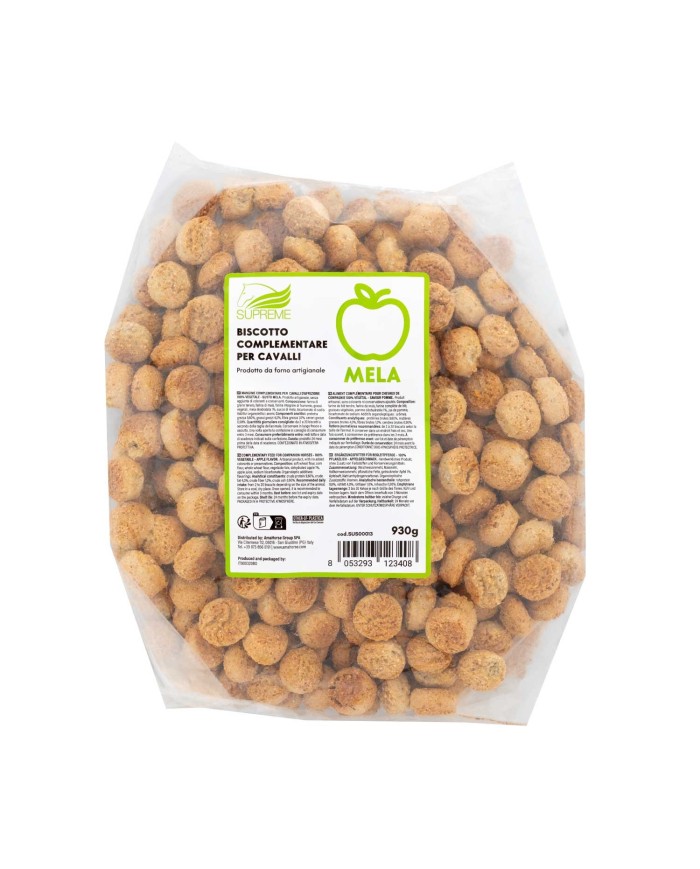 BISCOTTO VEGETALE PER CAVALLI GUSTO MELA (930 GR)