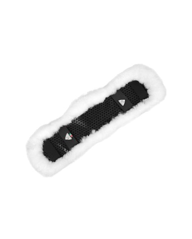 SHAPED GEL SHORT GIRTH SAVER SHEEPSKIN