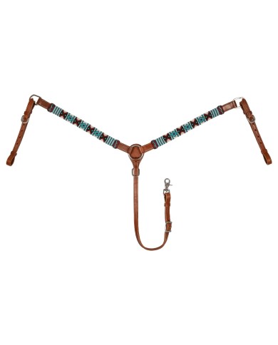 NAVAJO PEARLS WESTERN BREASTCOLLAR