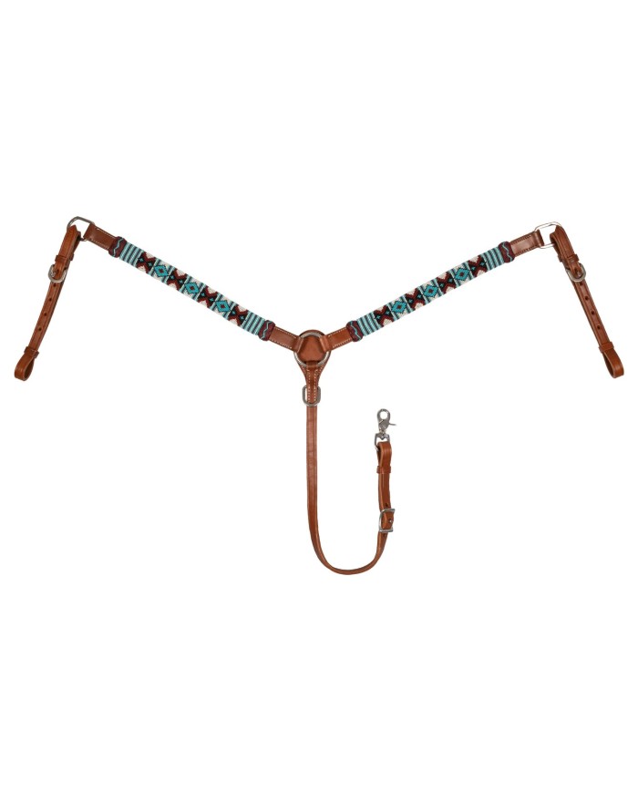 NAVAJO PEARLS WESTERN BREASTCOLLAR