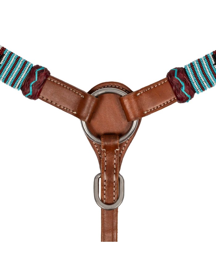 NAVAJO PEARLS WESTERN BREASTCOLLAR