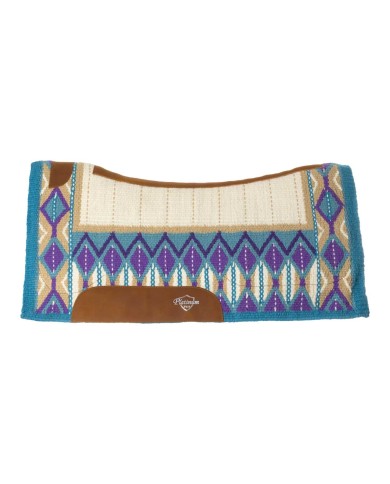 CONTOURED SADDLE PAD WITH WOOLEN BLANKET 34X36