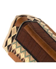 CONTOURED SADDLE PAD WITH WOOLEN BLANKET 34X36