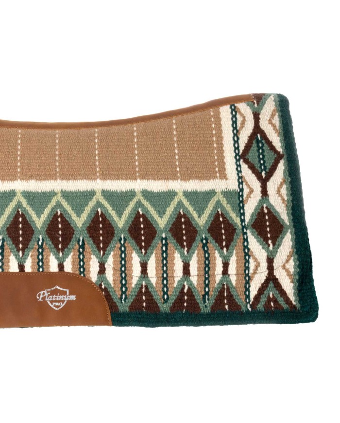 CONTOURED SADDLE PAD WITH WOOLEN BLANKET 34X36