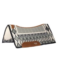 CONTOURED SADDLE PAD WITH WOOLEN BLANKET 34X36