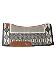 CONTOURED SADDLE PAD WITH WOOLEN BLANKET 34X36