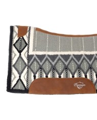CONTOURED SADDLE PAD WITH WOOLEN BLANKET 34X36