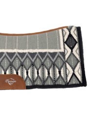 CONTOURED SADDLE PAD WITH WOOLEN BLANKET 34X36