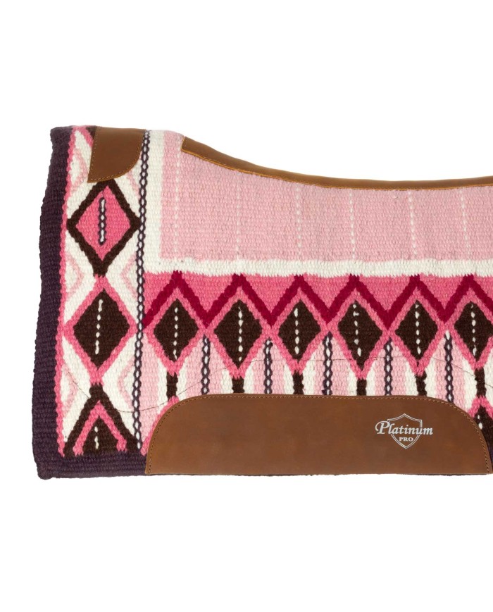 CONTOURED SADDLE PAD WITH WOOLEN BLANKET 34X36