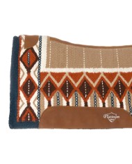 CONTOURED SADDLE PAD WITH WOOLEN BLANKET 34X36