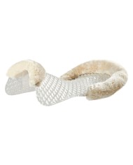 RESPIRA AIR RELEASE SOFT GEL PAD CUT OUT SHEEPSKIN JUST GEL