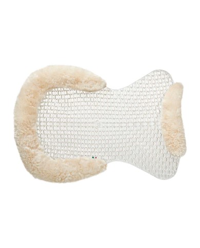 RESPIRA AIR RELEASE SOFT GEL PAD CUT OUT SHEEPSKIN JUST GEL