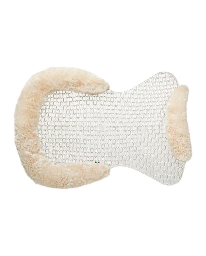 RESPIRA AIR RELEASE SOFT GEL PAD CUT OUT SHEEPSKIN JUST GEL