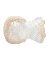 RESPIRA AIR RELEASE SOFT GEL PAD CUT OUT SHEEPSKIN JUST GEL