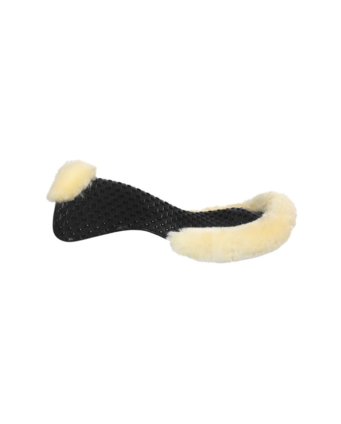 RESPIRA AIR RELEASE SOFT GEL PAD CUT OUT SHEEPSKIN JUST GEL