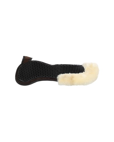 WITHERS FREE HEXAGONAL GEL PAD W/MEMORY & BACK SHEEPSKIN EDGE