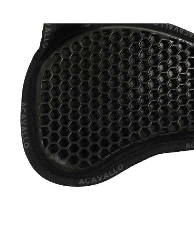 WITHERS FREE HEXAGONAL GEL PAD W/MEMORY & BACK SHEEPSKIN EDGE