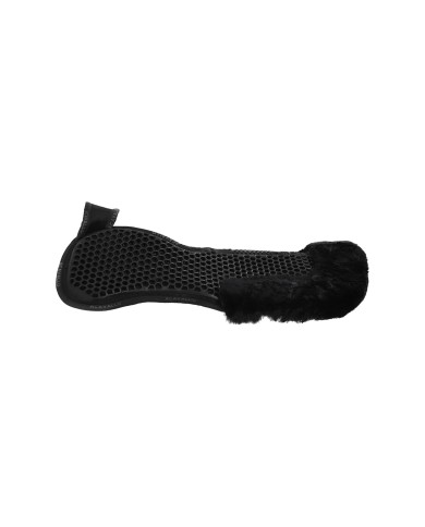 WITHERS FREE HEXAGONAL GEL PAD W/MEMORY & BACK SHEEPSKIN EDGE