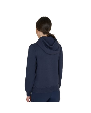 WOMEN S SHINY TRASPARENT LOGO HOODIE