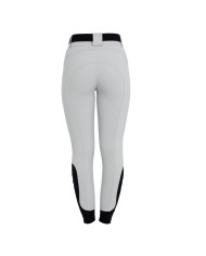 WOMEN S HIGH WAIST STONES LOGO FULL GRIP BREECHES