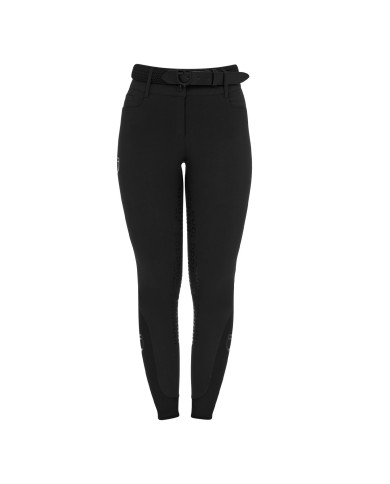 WOMEN S HIGH WAIST STONES LOGO FULL GRIP BREECHES
