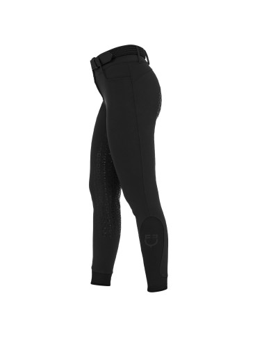 WOMEN S HIGH WAIST STONES LOGO FULL GRIP BREECHES