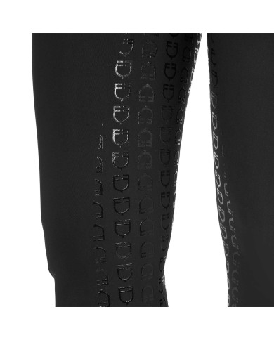 WOMEN S HIGH WAIST STONES LOGO FULL GRIP BREECHES