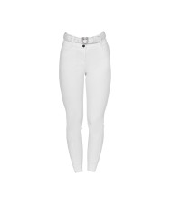WOMEN S HIGH WAIST STONES LOGO FULL GRIP BREECHES