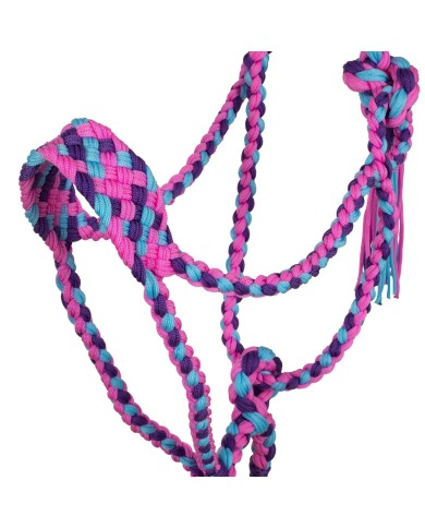 BRAIDED NYLON HALTER