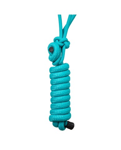 FANCY BRAIDED NOSE ROPE ROPE HALTER W/LEAD