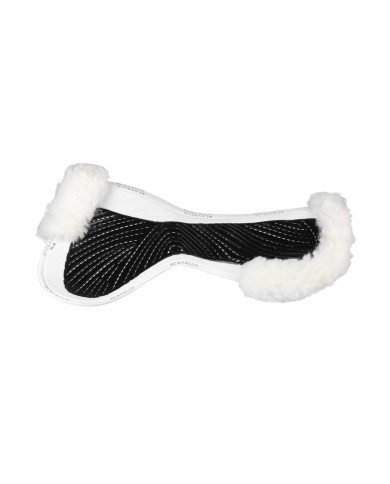 CC TWIN SIDED GEL PAD 1/2 SHEEPSKIN EDGE