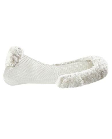THERAPEUTIC GEL PAD REAR RISER CUT OUT ECO-WOOL JUST GEL