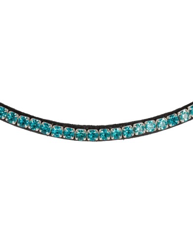 ACAVALLO BROWBAND W/ROUND CRYSTALS