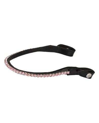 ACAVALLO BROWBAND W/ROUND CRYSTALS