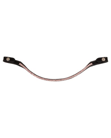ACAVALLO BROWBAND W/ROUND CRYSTALS