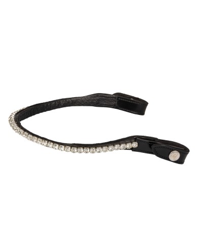 ACAVALLO BROWBAND W/ROUND CRYSTALS