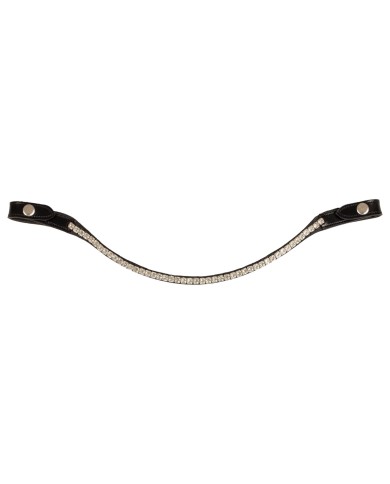 ACAVALLO BROWBAND W/ROUND CRYSTALS