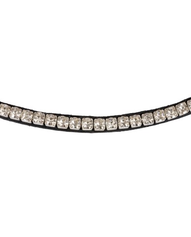 ACAVALLO BROWBAND W/ROUND CRYSTALS