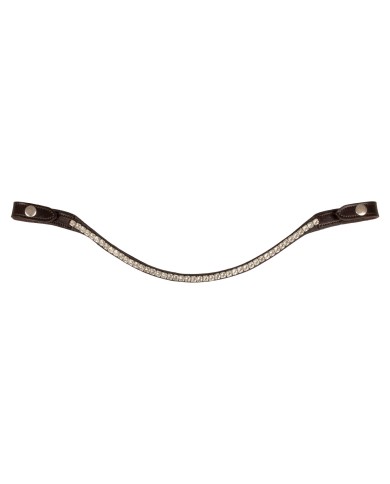 ACAVALLO BROWBAND W/ROUND CRYSTALS