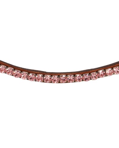 ACAVALLO BROWBAND W/ROUND CRYSTALS